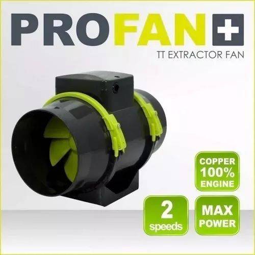 Tamanhos, Medidas e Dimensões do produto Exaustor Profan TT Extrator Fan – 125mm