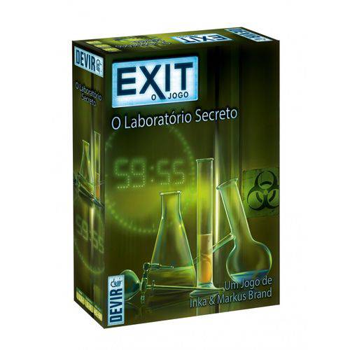 Tamanhos, Medidas e Dimensões do produto Exit o Jogo - o Laboratório Secreto