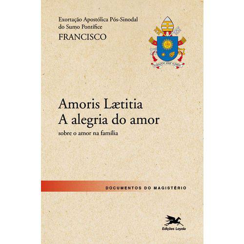 Tamanhos, Medidas e Dimensões do produto Exortação Apostólica Pós-sinodal - "amores Laetitia - a Alegria do Amor" - 1ª Ed.