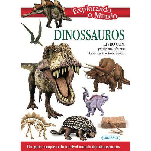 Tamanhos, Medidas e Dimensões do produto Explorando o Mundo - Dinossauros