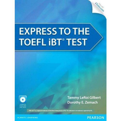 Tamanhos, Medidas e Dimensões do produto Express To The Toefl Ibt Test Book With CD-ROM & Itest