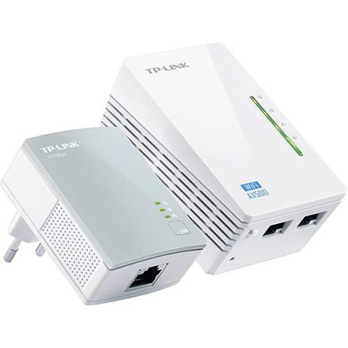Tamanhos, Medidas e Dimensões do produto Extensor de Alcance Tp-Link Powerline TL-WPA4220 Kit Wifi 300mbps/Av 500mbps 300mts