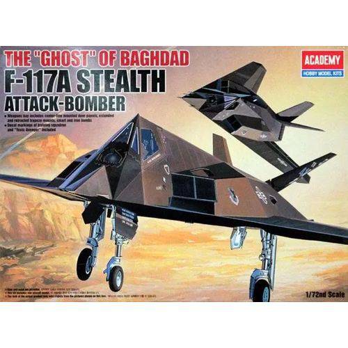 Tamanhos, Medidas e Dimensões do produto F-117A Stealth - 1/72 - Academy 12475