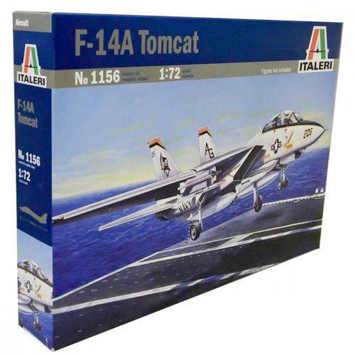 Tamanhos, Medidas e Dimensões do produto F-14A Tomcat - 1/72 - Italeri 1156