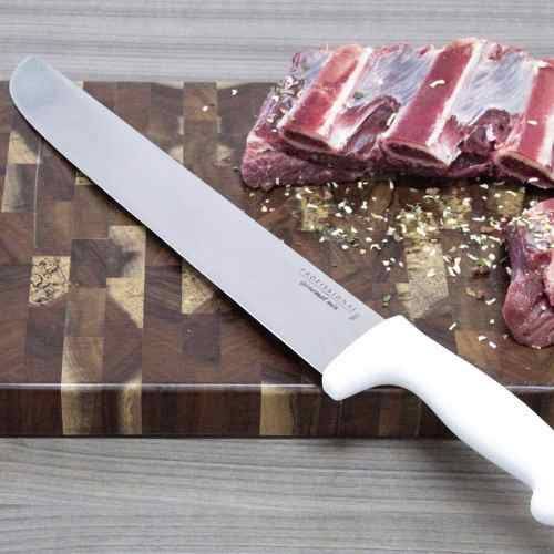 Tamanhos, Medidas e Dimensões do produto Faca Churrasco Açougueiro Cozinha Carne Aço Inoxidável 12