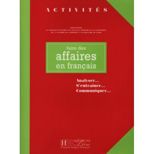 Tamanhos, Medidas e Dimensões do produto Faire Des Affaires En Francais - Activites