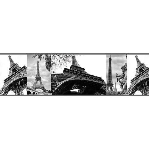 Tamanhos, Medidas e Dimensões do produto Faixa de Papel de Parede Paris Torre Eiffel Allegra Muresco