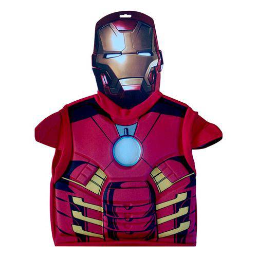 Tamanhos, Medidas e Dimensões do produto Fantasia Iron Man Commascara Tam U