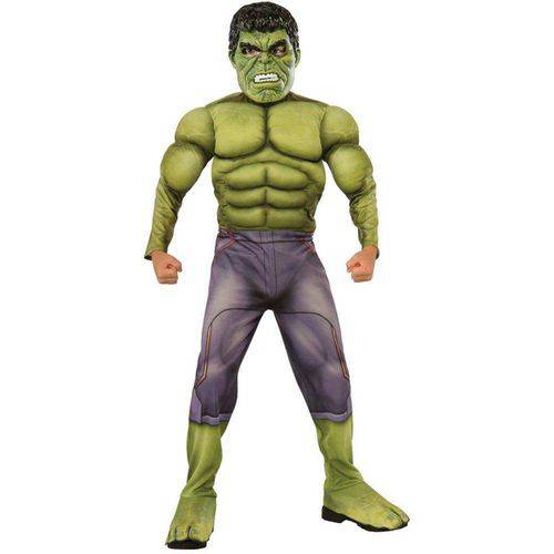 Tamanhos, Medidas e Dimensões do produto Fantasia Super Luxo Hulk Longa - Rubies
