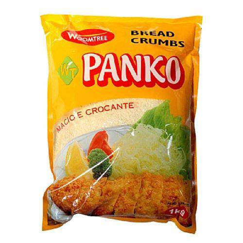 Tamanhos, Medidas e Dimensões do produto Farinha para Empanar Panko Bread Crumps Woomtree – 1Kg