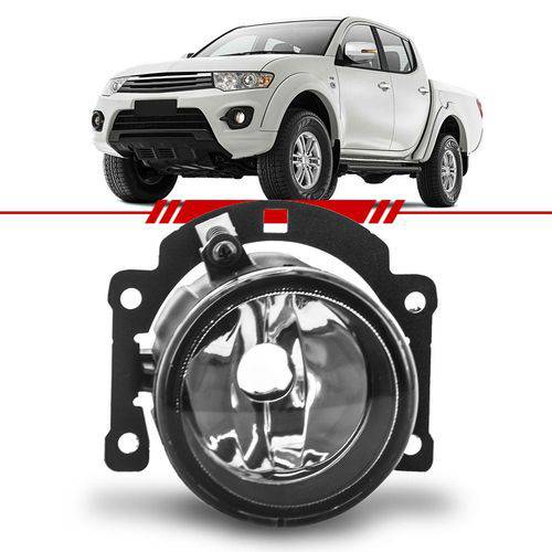 Tamanhos, Medidas e Dimensões do produto Par Farol de Milha Auxiliar Mitsubishi L200 Triton Pajero Dakar 2014 2015