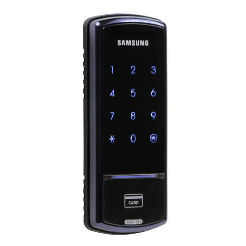 Tamanhos, Medidas e Dimensões do produto Fechadura Eletrônica Samsung SHS 1321