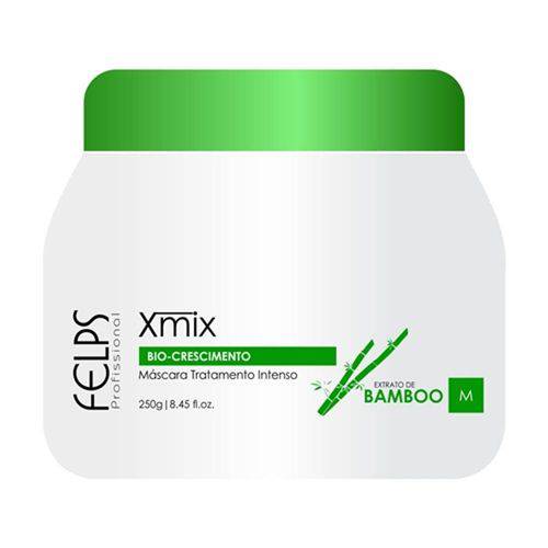 Tamanhos, Medidas e Dimensões do produto Felps Profissional XMix Bio-Crescimento Extrato de Bamboo - Máscara de Tratamento 250g