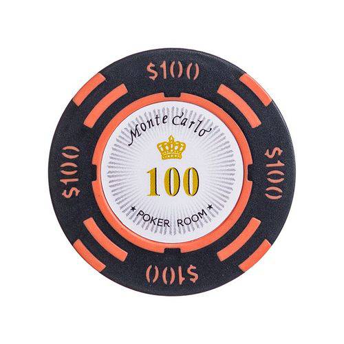 Tamanhos, Medidas e Dimensões do produto Fichas 14 Gramas Clay Lote com 25 Modelo Monte Carlo Poker Room 100