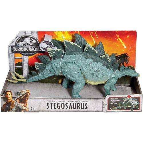 Tamanhos, Medidas e Dimensões do produto Figura Básica Jurassic World 2 Stegosaurus FMW87 - Mattel
