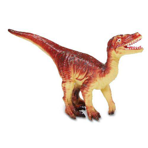 Tamanhos, Medidas e Dimensões do produto Figura de Dinossáuro Bicho Mundi - Big Dino Velocirraptor 3825 Dtc