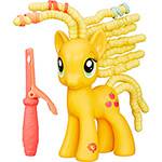 Tamanhos, Medidas e Dimensões do produto Figura My Little Pony Explore Equestria 15 Penteados Applejack - Hasbro