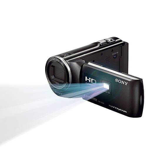Tamanhos, Medidas e Dimensões do produto Filmadora Digital HD Sony HDR-PJ230 8.9MP 32x Zoom Óptico Projetor Integrado