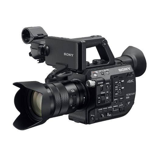 Tamanhos, Medidas e Dimensões do produto Filmadora Sony Pxw-FS5K 4K Xdcam Super35 Streaming com Lente Sony 18-105mm F/4 G Oss