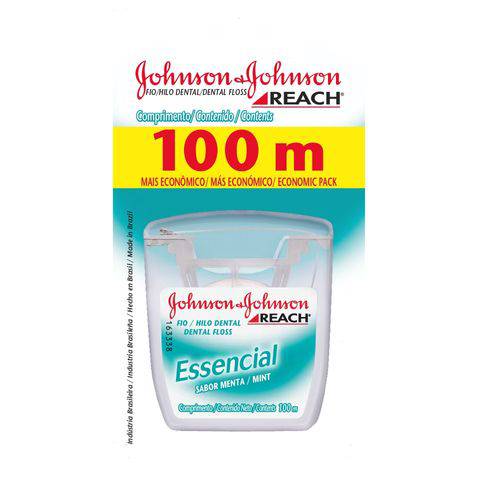 Tamanhos, Medidas e Dimensões do produto Fio Dental Johnson's Essencial Menta 100m