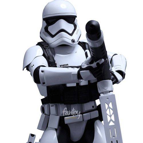 Tamanhos, Medidas e Dimensões do produto First Order Heavy Gunner Stormtrooper - Star Wars: The Force Awakens - Hot Toys