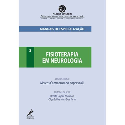 Tamanhos, Medidas e Dimensões do produto Fisioterapia em Neurologia: Série Manuais de Especialização do Einstein III