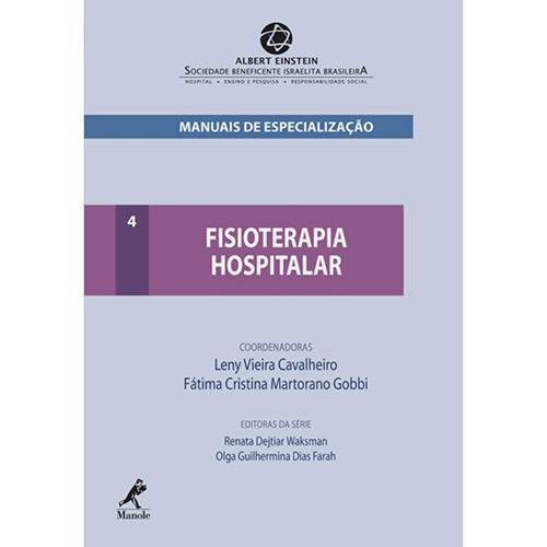 Tamanhos, Medidas e Dimensões do produto Fisioterapia Hospitalar: Série Manuais de Especialização - Vol. 4