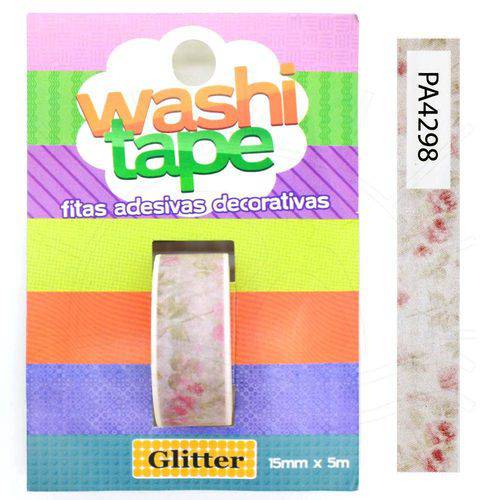 Tamanhos, Medidas e Dimensões do produto Fita Adesiva Decorativa Washi Tape Rosas