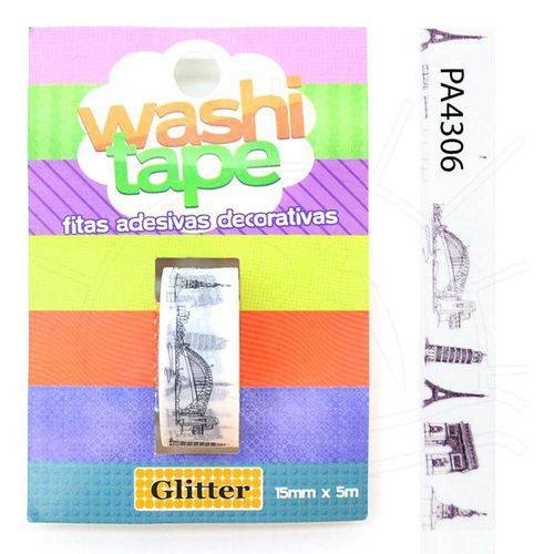Tamanhos, Medidas e Dimensões do produto Fita Adesiva Decorativa Washi Tape Vintage