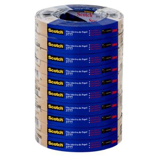 Tamanhos, Medidas e Dimensões do produto Fita de Empacotamento Scotch Papel Kraft 18x50m 3777 | 10 Rolos - 3m