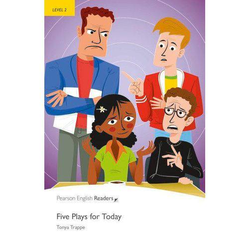 Tamanhos, Medidas e Dimensões do produto Five Plays For Today - Level 2 - Pack CD - Penguin Readers
