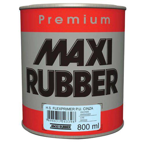 Tamanhos, Medidas e Dimensões do produto Flexprimer P.U. Cinza 800ml Maxi Rubber