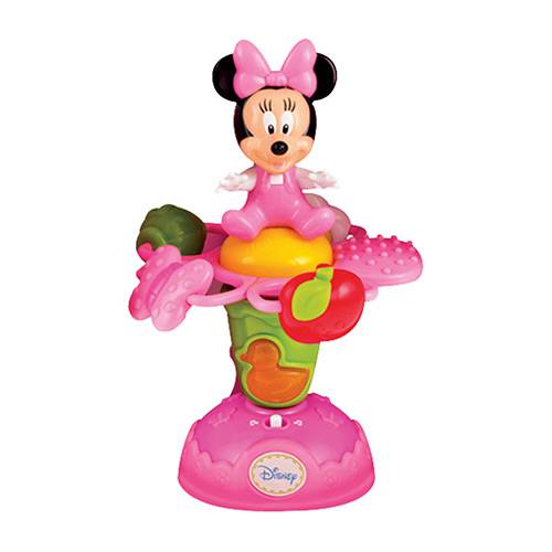 Tamanhos, Medidas e Dimensões do produto Flor Gira Gira Minnie Rosa com Verde e Amarelo - Disney
