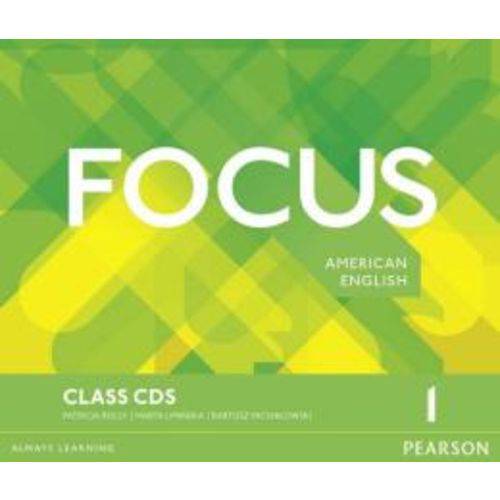 Tamanhos, Medidas e Dimensões do produto Focus American English 1 Class Cds