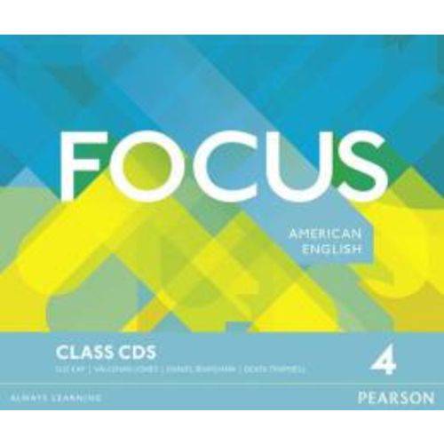 Tamanhos, Medidas e Dimensões do produto Focus American English 4 Class Cds