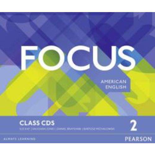 Tamanhos, Medidas e Dimensões do produto Focus American English 2 Class Cds