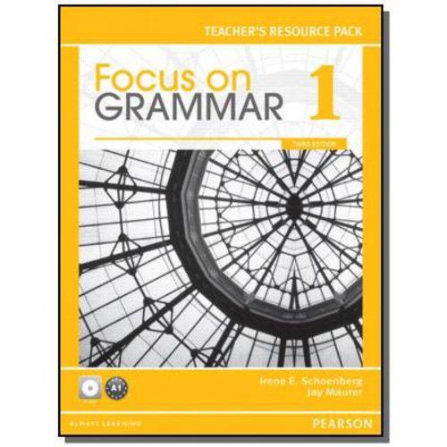 Tamanhos, Medidas e Dimensões do produto Focus On Grammar 1 Teachers Resource Pack With Cd-