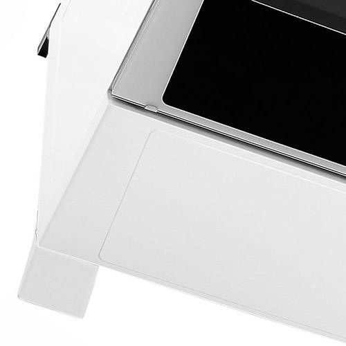 Tamanhos, Medidas e Dimensões do produto Fogão de Piso Atlas 6 Bocas Mônaco Glass Mesa Inox Acendimento Automático Forno Auto-Limpante Branco