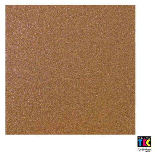 Tamanhos, Medidas e Dimensões do produto Folha para Scrapbook Puro Glitter Toke e Crie Dourado Ii - 11521 - Sdpg05