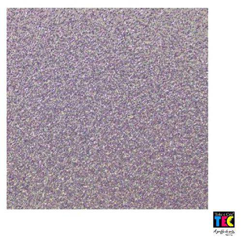 Tamanhos, Medidas e Dimensões do produto Folha para Scrapbook Puro Glitter Toke e Crie Lavanda - 11522 - Sdpg06