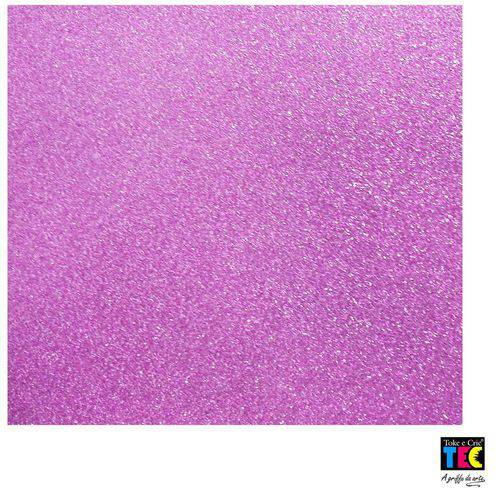 Tamanhos, Medidas e Dimensões do produto Folha para Scrapbook Puro Glitter Toke e Crie Púrpura - 15338 - Sdpg10