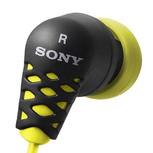 Tamanhos, Medidas e Dimensões do produto Fone de Ouvido Amarelo MDR EX37B - Sony