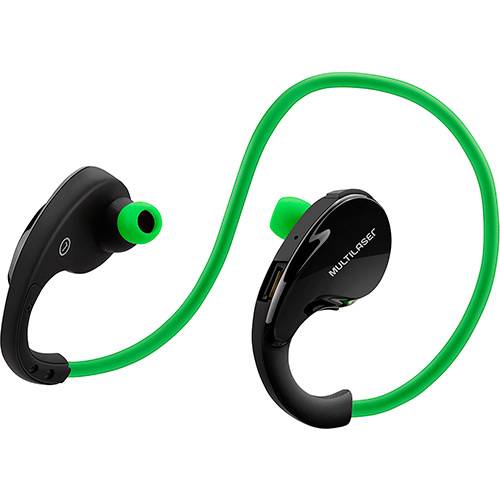 Tamanhos, Medidas e Dimensões do produto Fone de Ouvido Arco Sport Bluetooth Verde - Multilaser