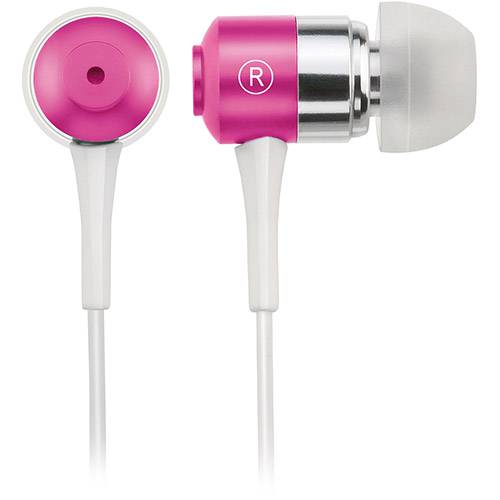 Tamanhos, Medidas e Dimensões do produto Fone de Ouvido Auricular Metallic Sport P2 Multilaser Rosa