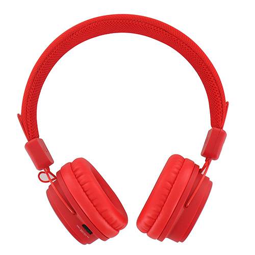 Tamanhos, Medidas e Dimensões do produto Fone de Ouvido BeeWi Ground Bee Bluetooth Headphones - Vermelho