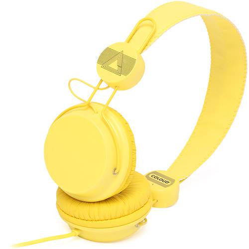 Tamanhos, Medidas e Dimensões do produto Fone de Ouvido Colors On Ear Amarelo Coloud - Urbanears