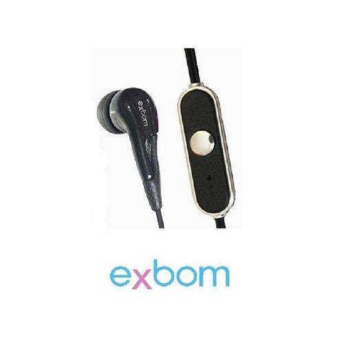 Tamanhos, Medidas e Dimensões do produto Fone de Ouvido Exbom C/ Microfone EF - 300MV
