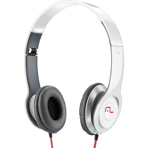 Tamanhos, Medidas e Dimensões do produto Fone de Ouvido Headphone Alta Qualidade Multilaser Branco