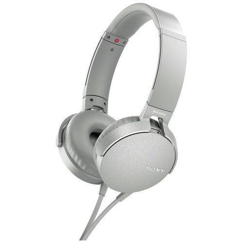 Tamanhos, Medidas e Dimensões do produto Fone de Ouvido Headphone Mdr-xb550/w - Sony (branco Gelo)