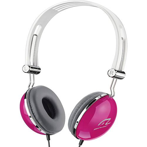 Tamanhos, Medidas e Dimensões do produto Fone de Ouvido Headphone Multilaser Pop Rosa